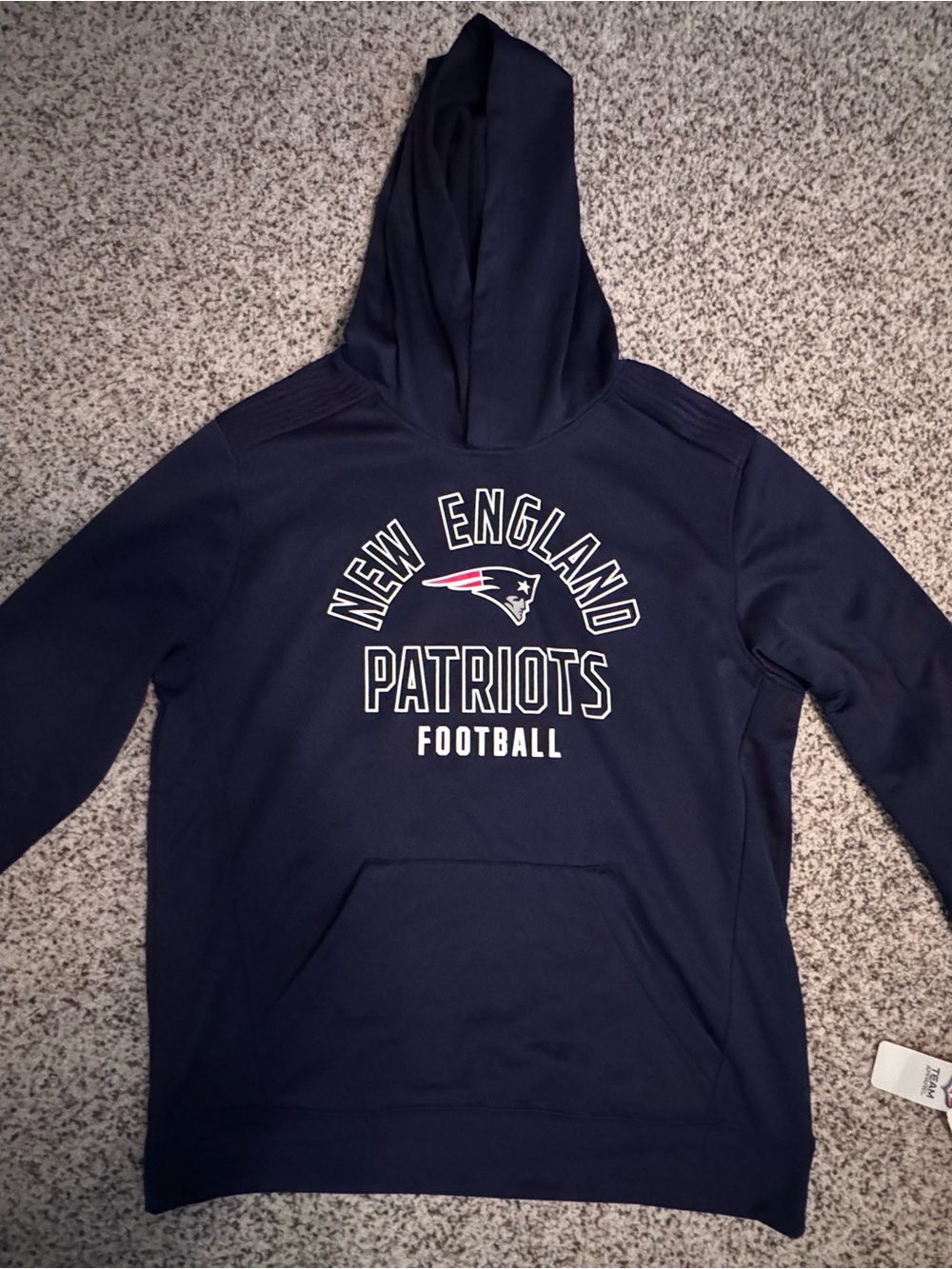 New England Patriots NFL Team Apparel Hoodie